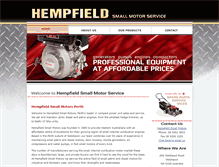 Tablet Screenshot of hempfieldsmallmotors.com.au